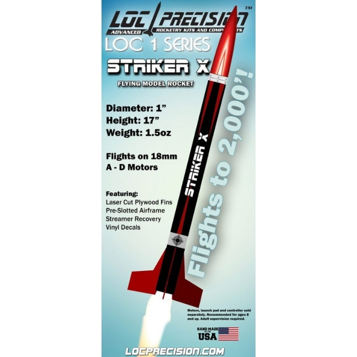 LOC 1 Striker X – New Century Rocketry