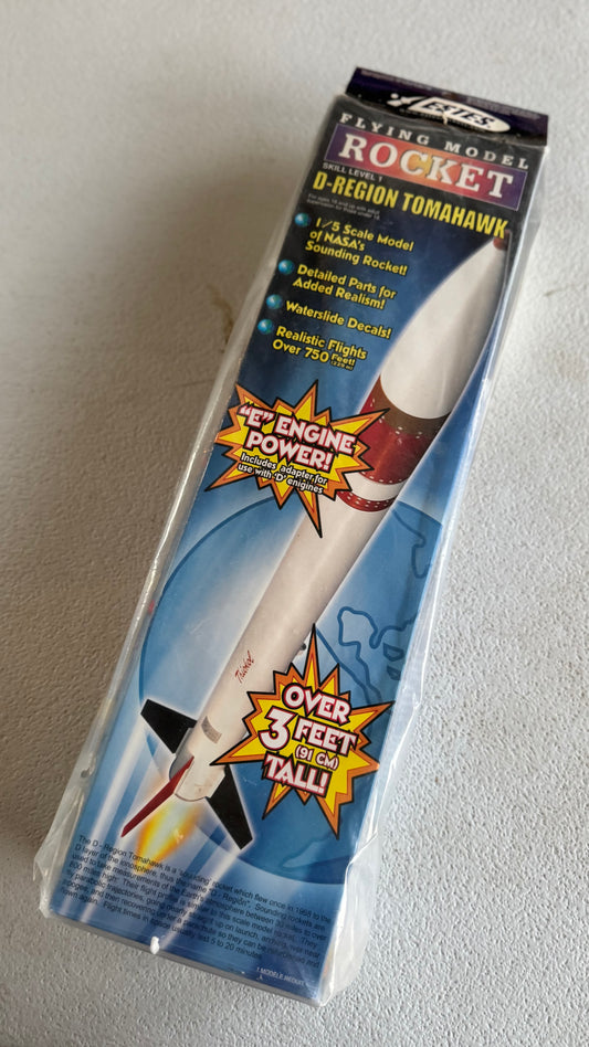 Estes D-Region Tomahawk Scale Model Rocket