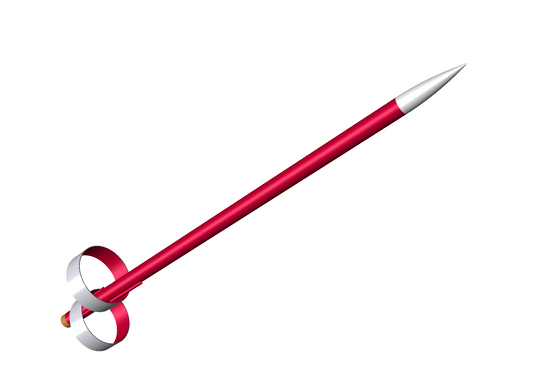 Nebula 18 two-stage gliding model rocket