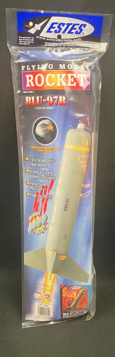 Estes BLU-97B Cluster Bomb 1/6.4 Scale Model Rocket